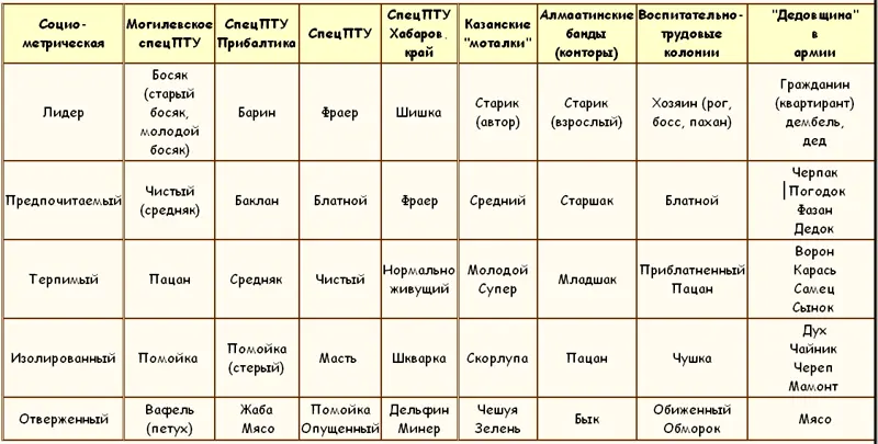 В современных условиях принятая в преступной среде стратификация все чаще - фото 4