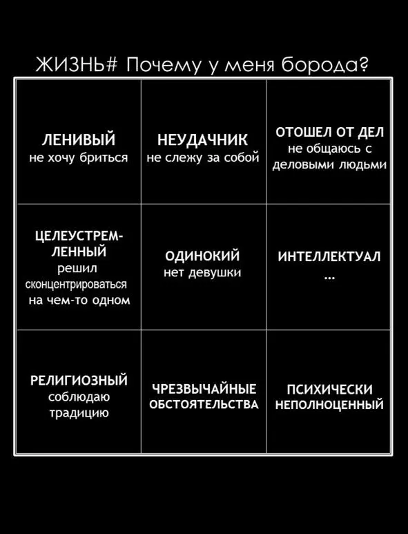 Както после празднования нового года я перестал бриться Не то чтобы не было - фото 85