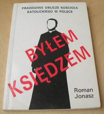 Roman Jonasz Byłem Księdzem обложка книги