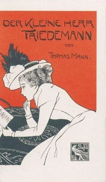 Thomas Mann Der kleine Herr Friedemann обложка книги