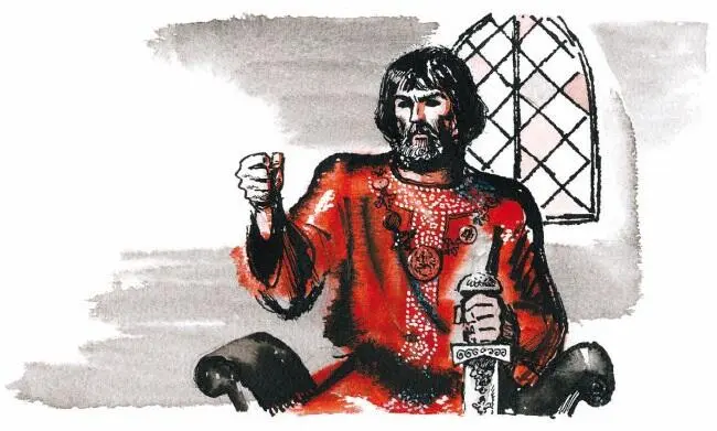 Великокняжеский двор полон пешими и конными людьми На свежих конях гонцы - фото 26