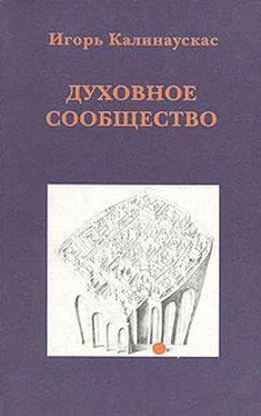 Игорь Калинаускас Духовное сообщество обложка книги