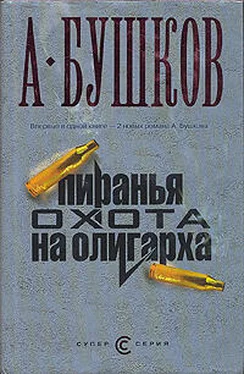 Александр Бушков Пиранья. Охота на олигарха обложка книги