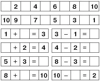 Вставь пропущенные цифры. составь подобные задания для …