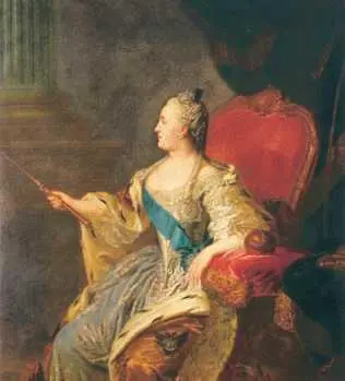 Ф С Рокотов Портрет Екатерины II 1763 г Государственная Третьяковская - фото 59