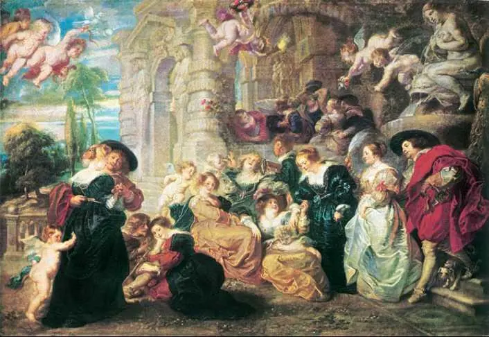 П П Рубенс Сад Любви Ок 1633 г Прадо Мадрид П П Рубенс - фото 81