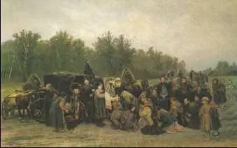 К А Савицкий Встреча иконы 1878 г Государственная Третьяковская галерея - фото 97