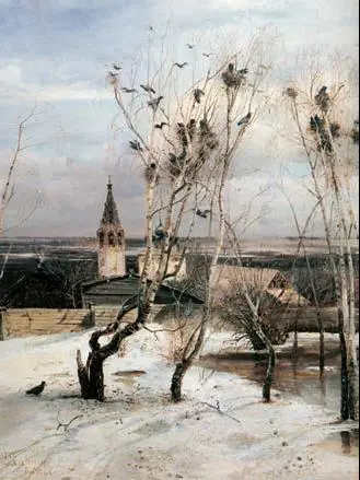 А К Саврасов Грачи прилетели 1871 г Государственная Третьяковская - фото 98