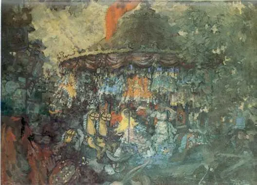 Н Н Сапунов Карусель 1908 г Государственный Русский музей - фото 111