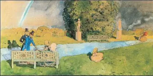 К А Сомов Прогулка после дождя 1896 г Государственный Русский музей - фото 123