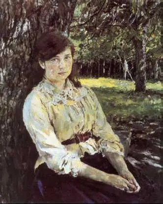 В А Серов Девушка освещённая солнцем 1888 г Государственная - фото 125