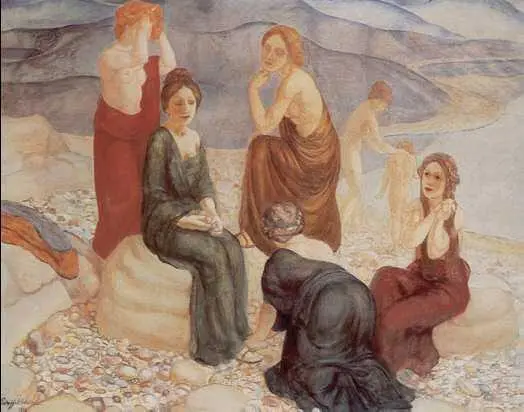 К С ПетровВодкин Берег 1907 г Государственный Русский музей - фото 134