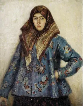 В И Суриков Казачка Портрет Л Т Маториной 1892 г Государственная - фото 180