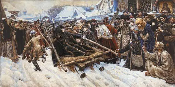В И Суриков Боярыня Морозова 1887 г Государственная Третьяковская - фото 182