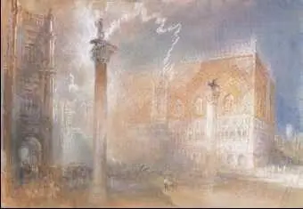 Д М У Тёрнер Гроза над Пьяцеттой Акварель 1840 г Национальная галерея - фото 204