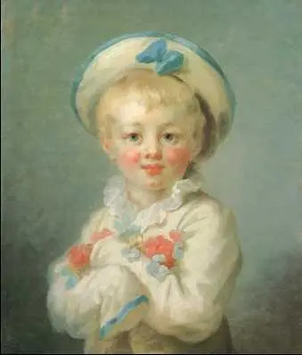 Ж О Фрагонар Мальчик в костюме Пьеро Кон 1770х нач 1780х гг - фото 274