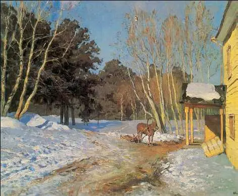 И И Левитан Март 1895 г Государственная Третьяковская галерея Москва - фото 8