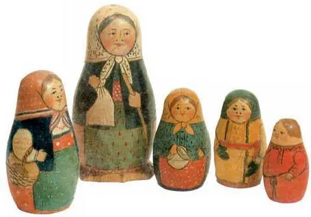 С В Малютин Матрёшки Кон 1890х гг Музей игрушки Сергиев Посад Другая - фото 72