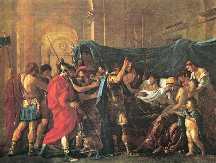 Н Пуссен Смерть Германика Ок 1628 г Институт искусств Миннеанолис В - фото 360