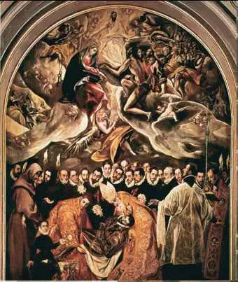 Эль Греко Погребение графа Оргаса 158688 Церковь Санто Томе Толедо Я - фото 245