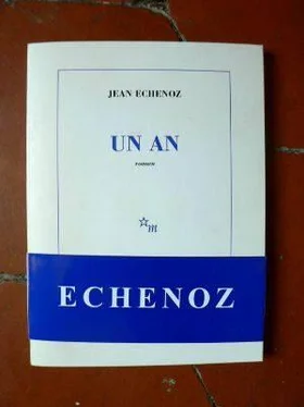 Jean Echenoz Un an обложка книги