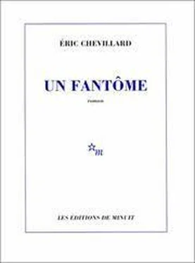 Éric Chevillard Un fantôme обложка книги