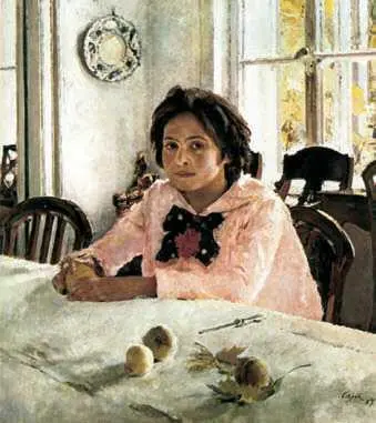 В А Серов Девочка с персиками 1887 г Государственная Третьяковская - фото 3