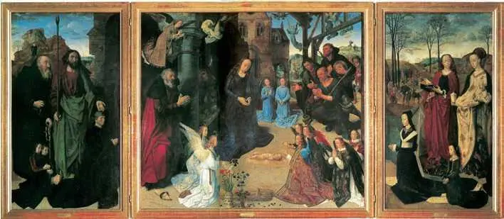 Х ван дер Гус Алтарь Портинари Ок 1475 г Галерея Уффици Флоренция - фото 284