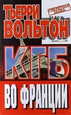 Тьерри Вольтон КГБ во Франции обложка книги