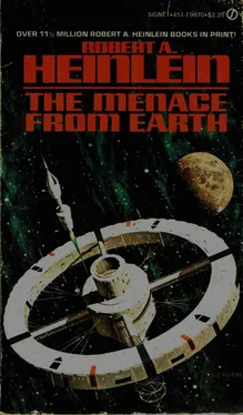 Robert Heinlein The Menace From Earth обложка книги