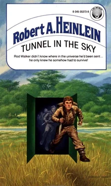 Robert Heinlein Tunnel In The Sky обложка книги