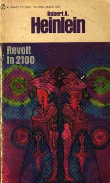 Robert Heinlein Revolt In 2100 обложка книги