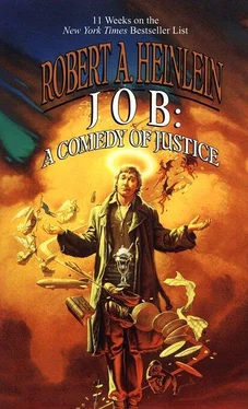 Robert Heinlein JOB: A Comedy of Justice обложка книги