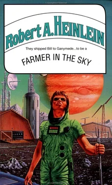 Robert Heinlein Farmer in the Sky обложка книги