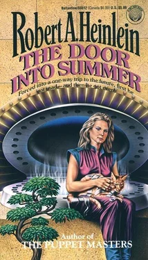 Robert Heinlein Door Into Summer обложка книги