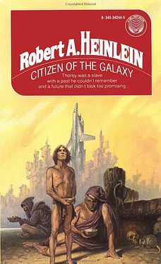 Robert Heinlein Citizen of the Galaxy обложка книги
