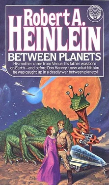 Robert Heinlein Between Planets обложка книги