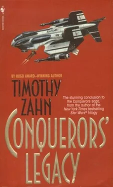 Timothy Zahn Conquerors' Legacy обложка книги