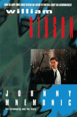 William Gibson Johnny Mnemonic обложка книги