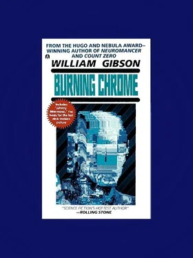 William Gibson Burning Chrome обложка книги