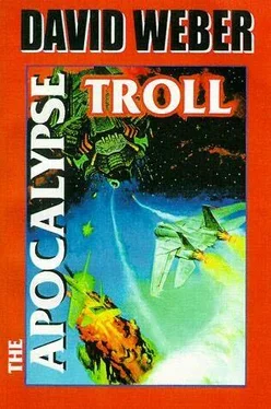 David Weber The Apocalypse Troll обложка книги