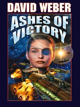 David Weber Ashes of Victory обложка книги