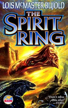 Lois Bujold THE SPIRIT RING обложка книги