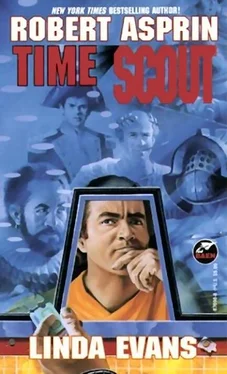 Robert & Linda Evans Time Scout обложка книги