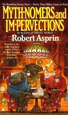 Robert Asprin Myth-Nomers and Im-Pervections обложка книги