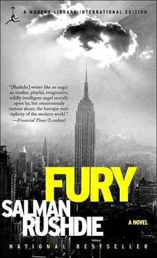 Salman Rushdie Fury обложка книги