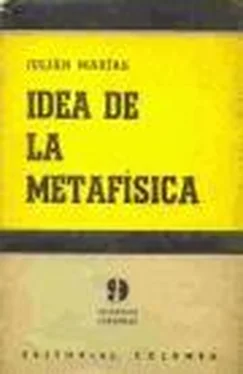 Julián Marías Idea De La Metafísica обложка книги