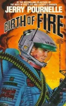 Jerry Pournelle Birth Of Fire обложка книги