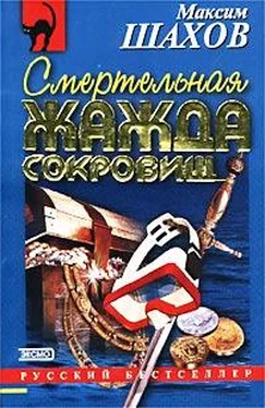 Максим Шахов Смертельная жажда сокровищ обложка книги