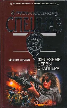 Максим Шахов Железные нервы снайпера обложка книги